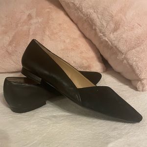 NIB Naturalizer Keiva Leather Suede Flat  Shoe 10.5